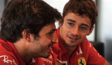 Carlos Sainz And Charles Leclerc Carlos Sainz Charles Candid