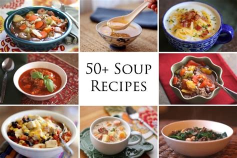 50+ Soup and Stew Recipes | barefeetinthekitchen.com