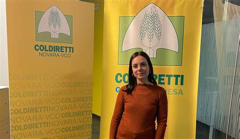 Coldiretti Novara VCO Giada Barbieri di 28 anni è la nuova delegata di