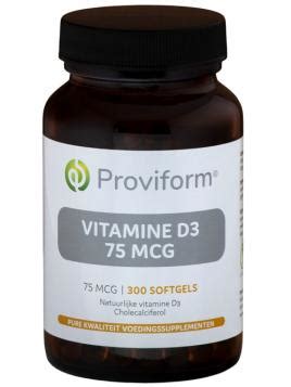 Proviform Vitamine D3 75 Mcg