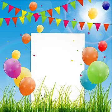 Vector Illustration Of A Glossy Birthday Card Background With Colorful