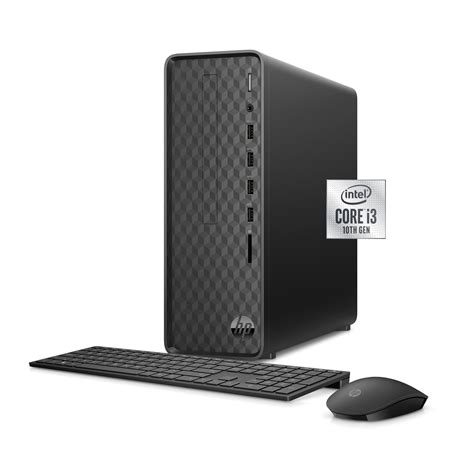 Hp Slim Mini Pc Desktop Intel Core I3 10105 8gb Ram 256gb Ssd Dark