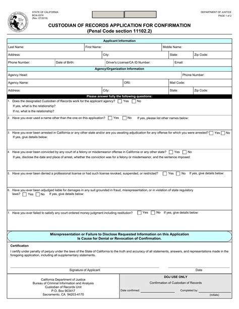 Bcia Form Fill Out Printable Pdf Forms Online