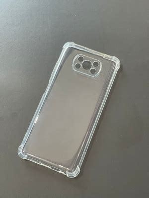 GENERICO Carcasa Transparente Reforzada Para Xiaomi Poco X3 X3 Pro