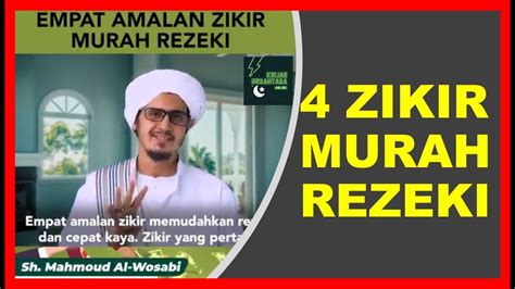 4 Zikir Amalan Cepat Kaya Dan Murah Rezeki YouTube