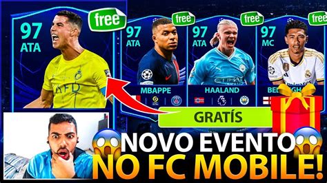 OFICIAL EVENTO DA CHAMPIONS LEAGUE NO FC MOBILE 24 NOVAS CARTAS