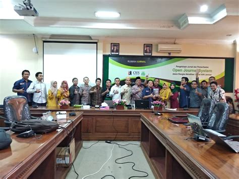 Pelatihan Pengelolaan Jurnal Dan Pemanfaatan Open Journal System OJS