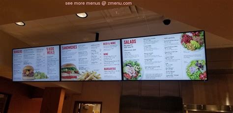 Online Menu of The Burger Bar by Wegmans Restaurant, Lancaster ...