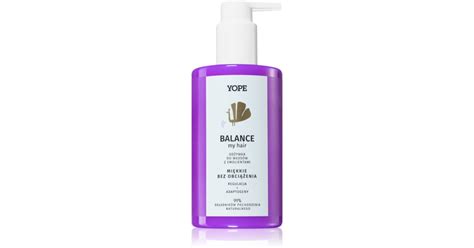 Yope BALANCE my hair après shampoing nettoyant pour cheveux gras