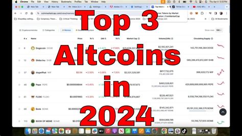 Top Altcoins Set To Explode In Plus My Standby Faves Youtube