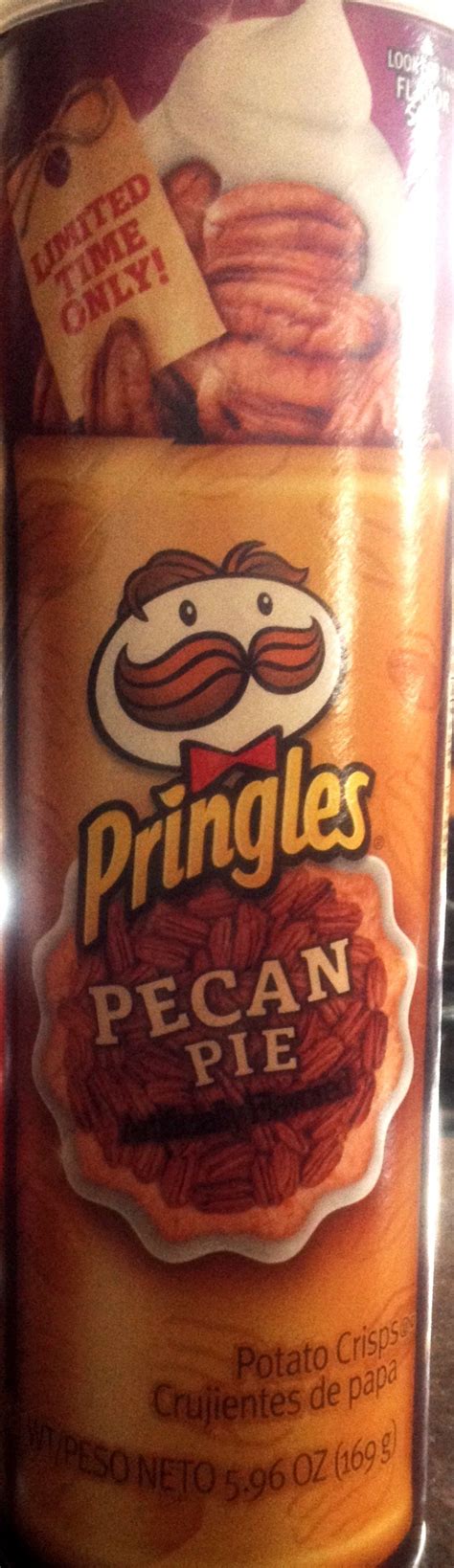 Review Pringles Limited Time Only Pecan Pie Potato Crisps Pecan