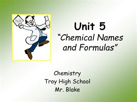 Chapter 9 Chemical Names And Formulas