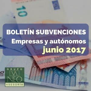 Boletín Subvenciones Empresas en Andalucía JUNIO 2017