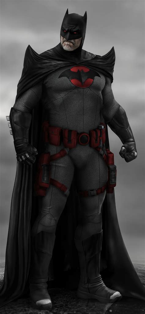 1125x2436 Dceu Flashpoint Batman Concept Art Iphone Xsiphone 10iphone