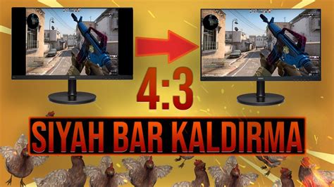 Cs Go Siyah Barlar Kald Rma Cs Go X Tam Ekran Yapma Youtube