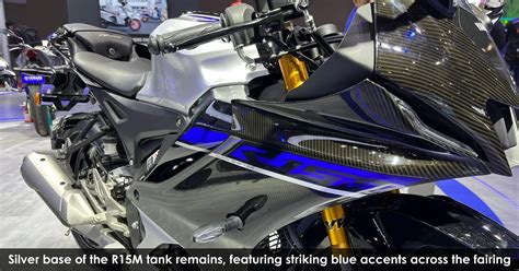 Yamaha R15m Carbon Edition Unveiled At Bharat Mobility Global Expo 2024