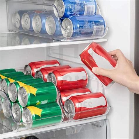 Organizador Multiuso de Latas Pra Geladeira Armário Acrílico PLASUTIL