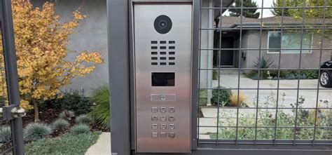 Camera Intercom System Installation Install Gate Intercom Systems