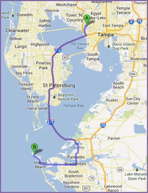 Anna Maria Island Florida Restaurant Map - Anna Maria Island Fl - Anna Maria Island In Florida ...