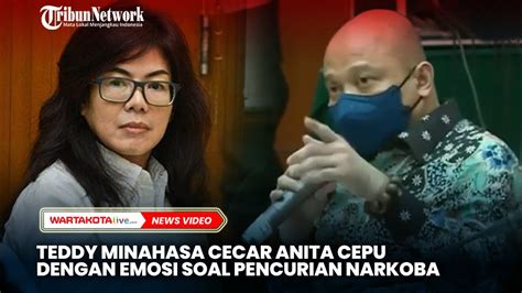 Teddy Minahasa Cecar Anita Cepu Dengan Penuh Emosi Soal Pencurian