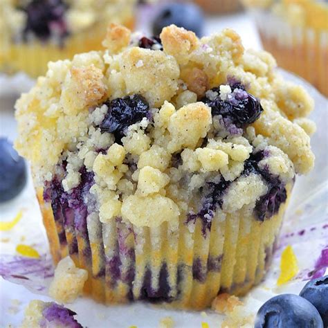 Lemon Blueberry Muffins Omg Chocolate Desserts