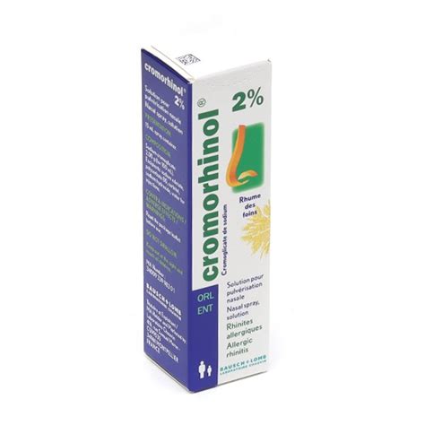 Cromorhinol Spray Nasal Rhinite Allergique Et Rhume Des Foins