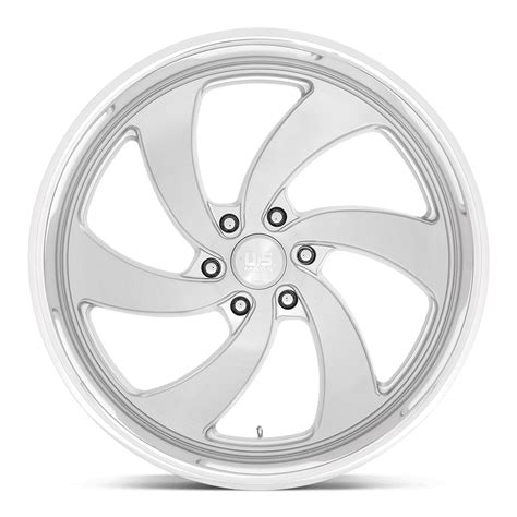 Us Mag 1pc U134 Desperado 24 Inch Silver Luckys Autosports