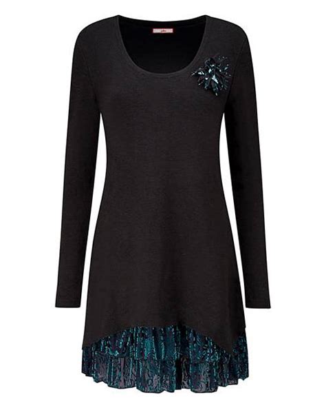 Joe Browns Easy Velour Tunic Simply Be