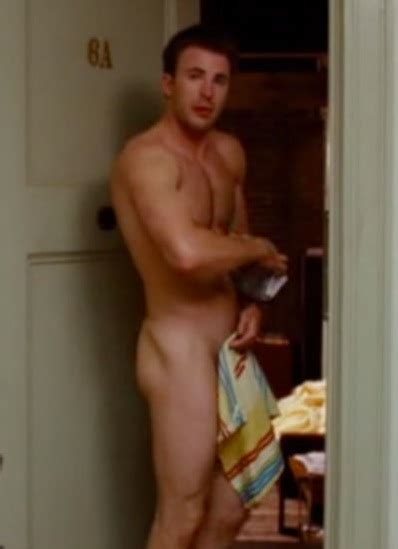 Chris Evans Posing Completely Naked Naked Male Celebrities