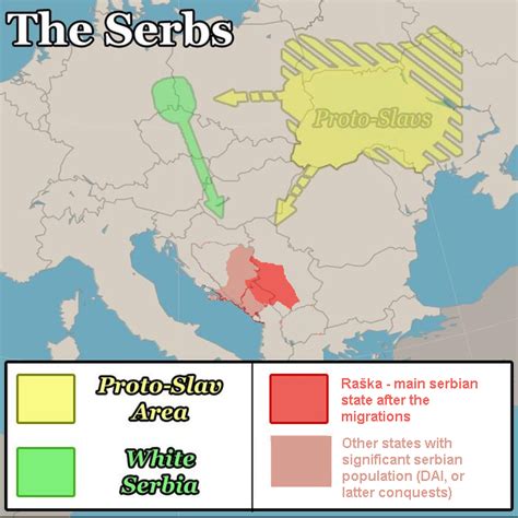 White Serbia In 2020 Historical Geography Historical Maps History