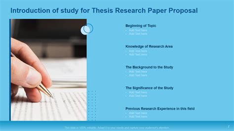 Top 10 Thesis Proposal Templates With Samples And Examples