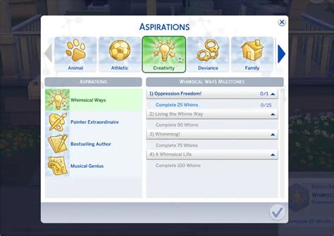 Best Sims Aspiration Mods My Otaku World