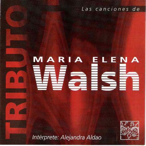 ‎las Canciones De Maria Elena Walsh Album Par Aldao Alejandra Apple