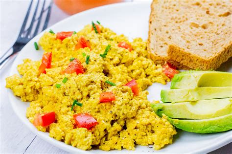 Vegan Scrambled Eggs The Best Tofu Scramble Ceara S Kitchen