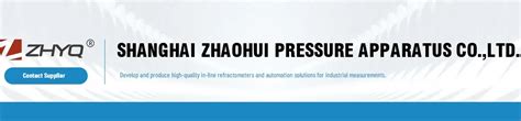 Company Overview Shanghai Zhaohui Pressure Apparatus Co Ltd