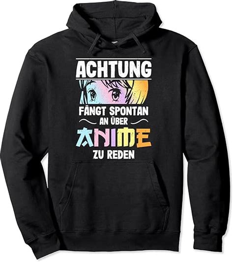 Lustiger Anime Spruch Kawaii Anime M Dchen Motiv Otaku Merch Pullover