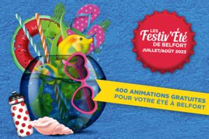 Festiv été le programme Ville de Belfort Ville de Belfort