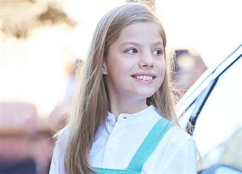 Infanta Sofía of Spain celebrates her 11th birthday today