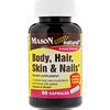 Mason Natural Body Hair Skin Nails Capsules Iherb