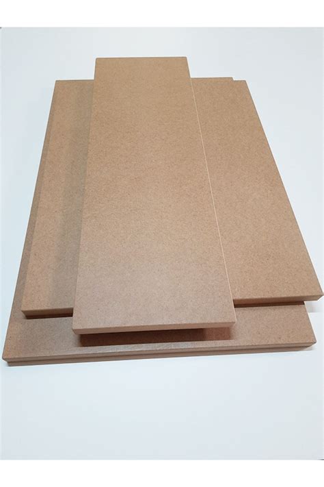 Dfn Wood Mdf Plaka Panel Mdf Tabaka Arkası Beyaz Ham Ebat 70 Cm X 10