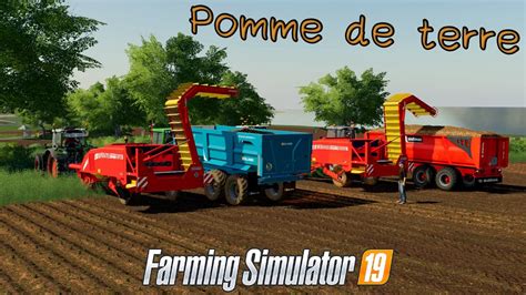 Fs R Colte De Pomme De Terre Youtube