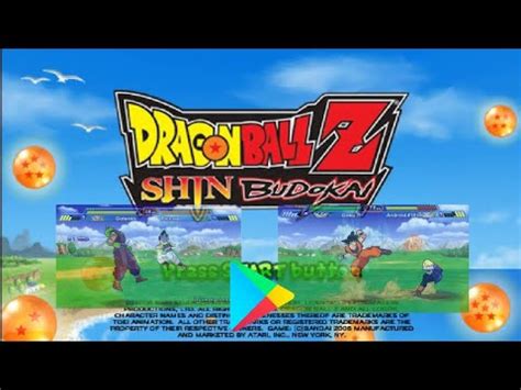 O MELHOR JOGO DE DRAGON BALL DA PLAY STORE DBZ SHIN BUDOKAI YouTube