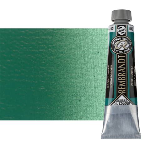 Rembrandt Extra Fine Artists Oil Cobalt Green 40ml Tube Jerry S