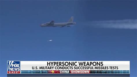 Us Falling Behind China On Hypersonic Weapons Development Fox News Video