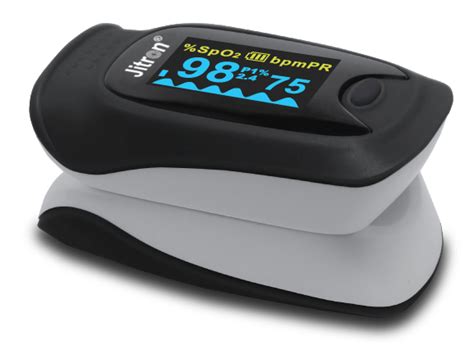 Jitron Oxycheck Fingertip Pulse Oximeter Is Intended For Measuring The