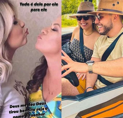 M E De Mar Lia Mendon A Publica Foto Filha E Ex Namorado Da Cantora