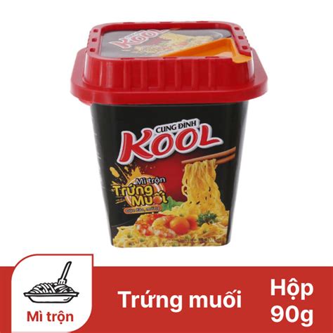 Mì trộn trứng muối Cung Đình 90g giá tốt tại Bách hoá XANH