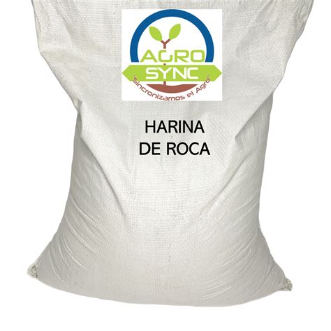 HARINA DE ROCA BULTO X 40KG Agrosync