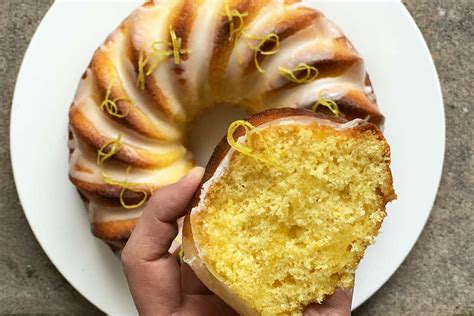 Ricetta Ciambellone Al Limone La Ricetta Food N Rock