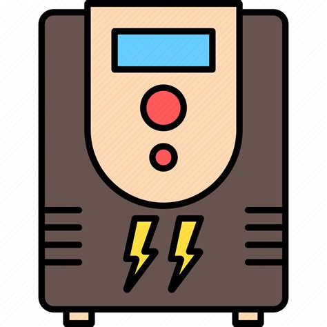 Ups Power Supply Uninterruptible Power Supply Battery Icon Download On Iconfinder